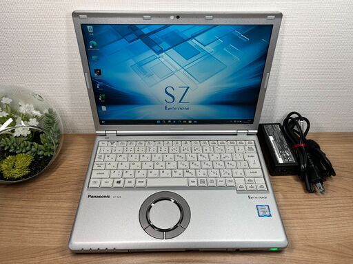 DVDモデル・極美品＞0477 軽量 Panasonic レッツノート CF-SZ6 8GB / SSD 256 /i5 office Win11 ノートパソコン