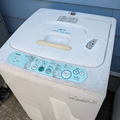 洗濯機　0円　TOSHIBA