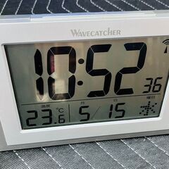 電波時計 置き時計 温度計
