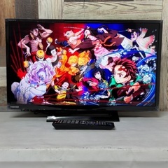 即日受渡❣️2年前購入東芝 24型すっきりサイズで高画質13500円