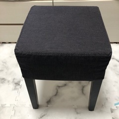 IKEAのスツール（椅子）替えの柄カバー付き
