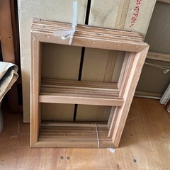 【15,19日引渡】木枠 木材 キャンバス