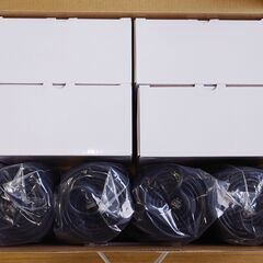 新品未使用】防犯カメラセット 電源のいらないPoE給電