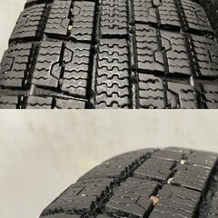 【TOYO GARIT G5 165/65R13】スタッドレス【CLIMATE ALIA 13インチ 4J4HPCD100+43】バリ溝 タウンボックス等　(MTC538) クレジットカード QRコード決済可能