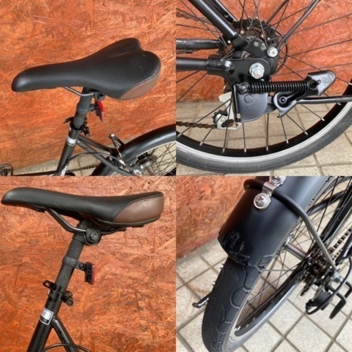 SOUTHERNPORT SP-MIN 20インチミニベロ 6速ギア 黒 街乗り