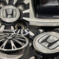 HONDA ホンダ N-BOX 純正ホイール 15インチ 4本 4.5J4HPCD100+45 ブラック　(MHD147)クレジットカード QRコード決済可能