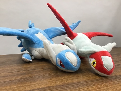 ポケモンセンター限定 ラティアス＆ラティオス ぬいぐるみセット