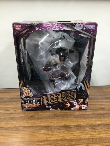 【未使用】ワンピース P.O.P SA MAXIMUM モンキー･D･ルフィ ギア4 スネイクマン