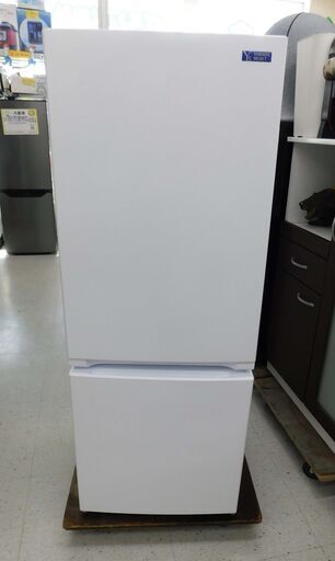 売約済！【恵庭】ヤマダ　ノンフロン冷蔵冷凍庫　YRZ-F15G1　2021年製　156L　2ドア　中古品　PayPay支払いOK！