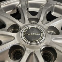 BS BRIDGESTONE BALMINUM T10 バルミナ 社外ホイール 15インチ 4本 6J5HPCD114.3+53 ヴォクシー ノア フリード ステップワゴン等　(SHG031) BS BRIDGESTONE BALMINUM T10 バルミナ 15インチ 4本 6J5HPCD114.3+53