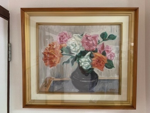 油絵。H.sasaki