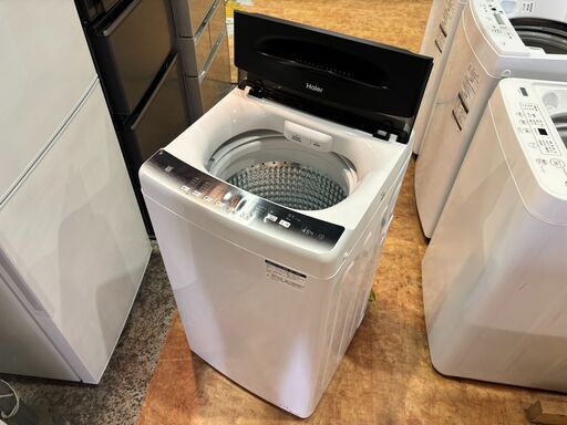 ✨安心の分解洗浄済✨Haier 2023年製 4.5Kg 洗濯機 JW-U45LK 【愛市I4S03259-007】