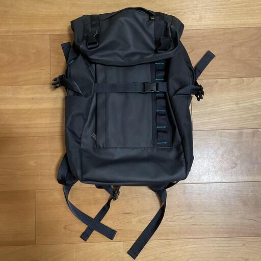 REYLEO スクエア リュック メンズ 人気 usbポート付き 防水 バックパック 15.6インチ PC収納 A4対応 黒 23L