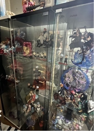 取引中\n 【5/18(土)の14:30まで掲載予定 】フィギュアケース　家具 フィギ ュア　ガラスケース　インテリア