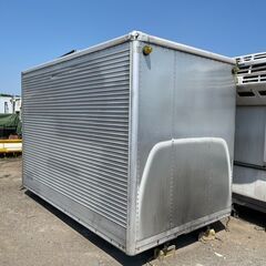 福岡発 1.5tアルミコンテナ シャッター扉 横扉無し 鍵無し その他多数