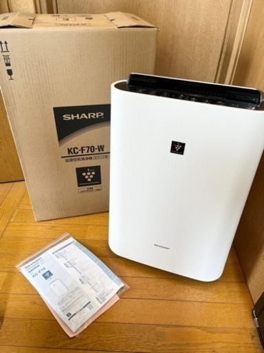 【2021年製】シャープ　プラズマクラスター　加湿空気清浄機　美品