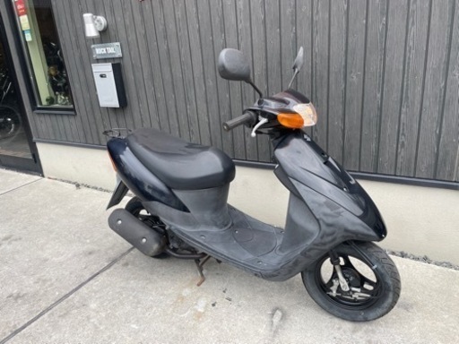 ☆35000円 レッツ2 バッテリー新品！セル1 実働車 スズキ 原付