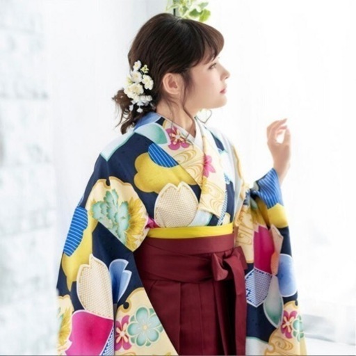 袴セット【着物・袴・襦袢・帯】卒業式 小学生 女の子 ジュニア