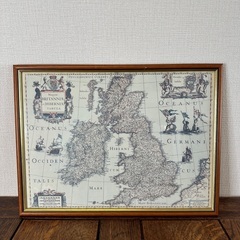 1632 Map Great Britain Ireland