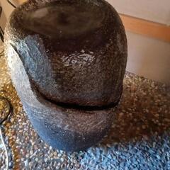 水循環式ポンプ型　和風　置き物　