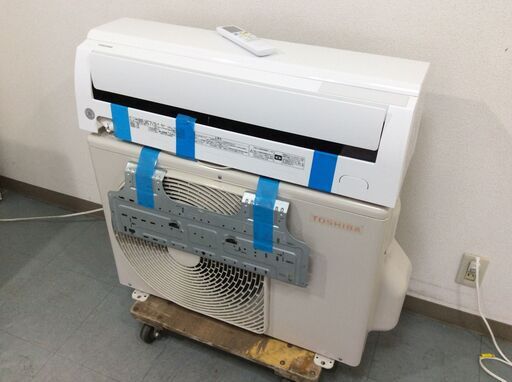 （6/13受渡済）YJT8794『安心30日間保証付』【TOSHIBA/東芝 14畳用エアコン】2022製 RAS-J401M-W 家電 冷暖房 エアコン 壁掛型