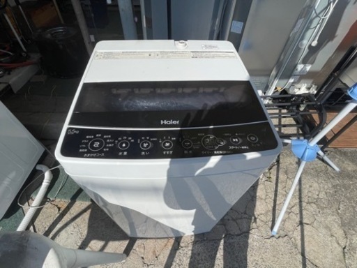 【リサイクルサービス八光】2020年製　ハイアール　JW-C55D K [全自動洗濯機 5.5kg ブラック]