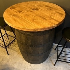 ※終了※★期間限定★【定価¥63,000-】樽テーブル★ 京都市伏見区 伏見稲荷駅近く