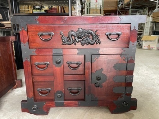 ③箪笥 船箪笥 タンス 和家具 木製