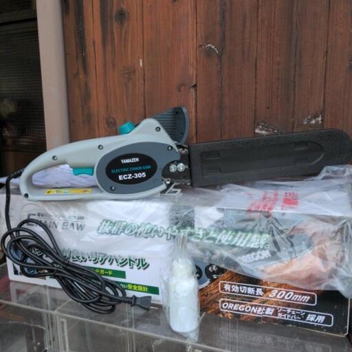 【取引中】電気チェンソー