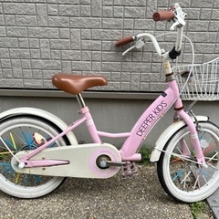 16インチ、ピンクの自転車⭐︎幼児〜1年生ぐらい 