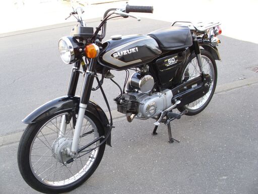 スズキ  旧車  原付バイク 50cc  型式K50   12.400km   現車見てご検討ください！