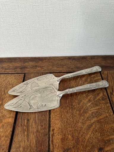 イギリス　アンティーク　ケーキサーバー　シルバープレート　MAYELL