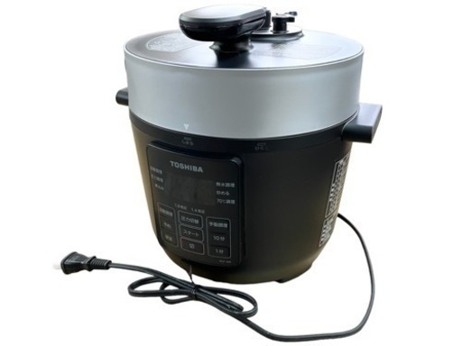 NO.1440【2022年製】未使用 TOSHIBA 東芝 電気圧力鍋 RCP-30R 3.0L