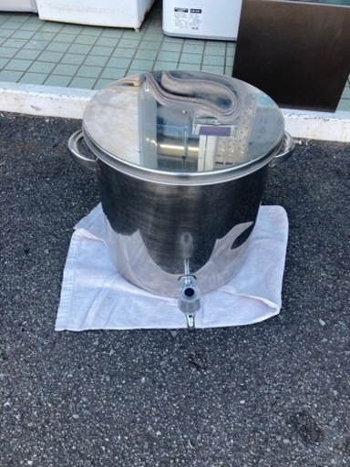 水栓蛇口付き寸胴　リサイクルショップ宮崎屋　佐土原店　24.10.2F