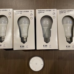 IKEA /LED 電球(3色調光)リモコン付き