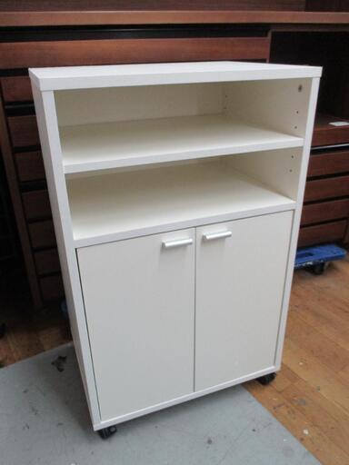 R634 キャスター付きサイドキャビネット、幅53cm Used・美品