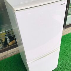 【美品！】シャープ ノンフロン冷凍冷蔵庫 SJ-D14F-W 2...