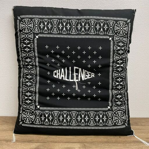 CHALLENGER　BANDANA ZABUTON　クッション　座布団