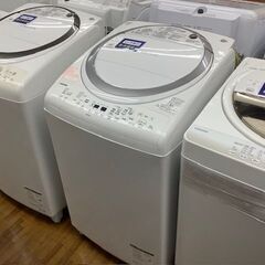 安心の返金保証付き♪【東芝】8.0kg 縦型洗濯乾燥機(AW-8...