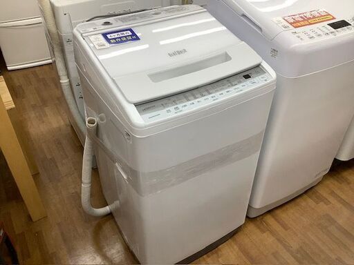 安心の返金保証付き♪【HITACHI】7.0kg 全自動洗濯機(BW-V70F)2021年製のご紹介!