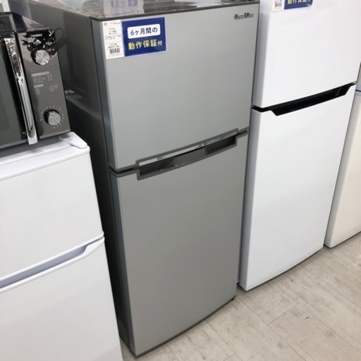 安心の6ヶ月保証付き！A-stage2ドア冷蔵庫2020年製118L【トレファク堺福田店】