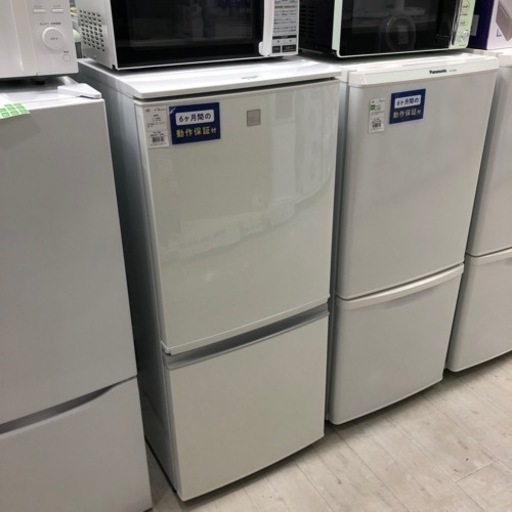 安心の6ヶ月保証付き！SHARP2ドア冷蔵庫2018年製137L【トレファク堺福田店】