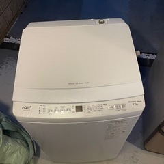 愛知近郊配送無料　高年式　AQUA　7kg洗濯機　AQW-...
