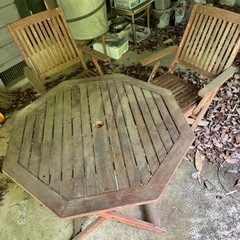 ガーデンテーブル・チェア　机アウトドアデッキ家具 椅子 座椅子