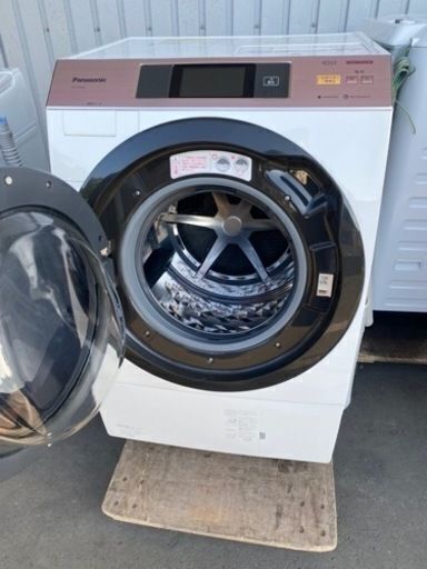 NO87❗️ パナソニック 10．0kgドラム式洗濯乾燥機(左開き) エディオン