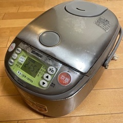 【無料・普通に使えます】象印 炊飯器 5.5合炊き 圧力IH（1...