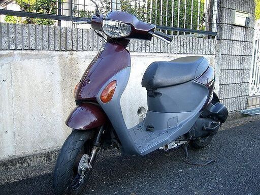 \u003c売約済み\u003e 原付スクーター  軽整備済み・実働　Let's4(レッツ４)　4サイクル・シャッターキー　引き取り歓迎