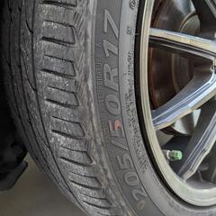 ヴォクシー・ノア・エスクァイア 17インチ 4本タイヤ、ホイールセット