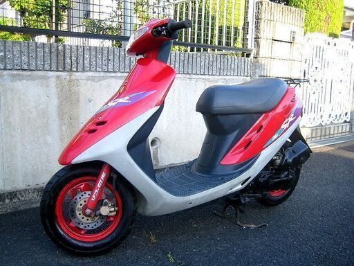 \u003c売約済\u003e 原付スクーター 軽整備済み・実働　希少 スーパーDio(ディオ) SR　AF28　バッテリー新品・フロントディスク・サイドスタンド付　2サイクル　引き取り歓迎