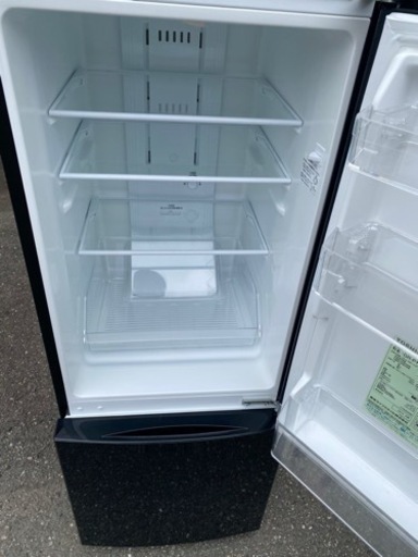 NO84❗️ 配送無料 GR-P15BS-K 冷蔵庫 BSシリーズ メタリックブラック